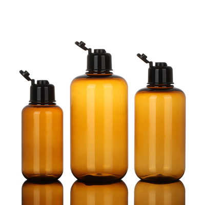 Customized Design Soft Touch Flip Cap Packaging Body Lotion Shampoo Bottle