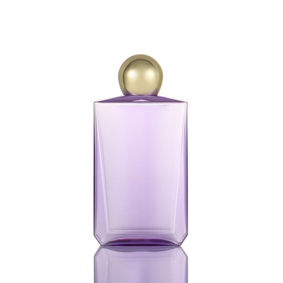 300ml 500ml Colorful Screw Top Perfume Bottle With Gold Cap