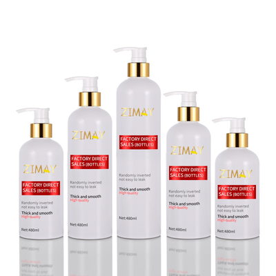250ml 300ml 350ml 400ml 500ml Airless Body Pump Shampoo And Conditioner Skincare Cosmetics Oil Packaging Containers