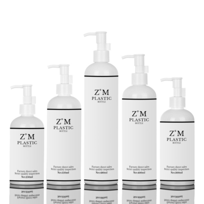 250ml 300ml 350ml 400ml 500ml Airless Body Pump Shampoo And Conditioner Skincare Cosmetics Oil Packaging Containers