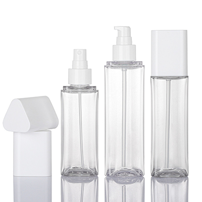 Empty 100ml Plastic Empty Spray Bottles Screen Printing ODM Available