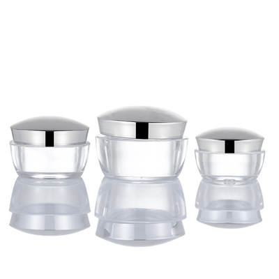 62mm Transparent Plastic Spray Bottle 50g Capacity For Eye Cream