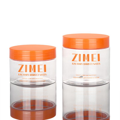 Wide Mouth Cream Jars Cosmetic Packaging 100g 120g Capacity With Screw Cap