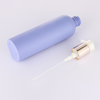 Purple Cylinder Round Cosmetic Lotion Bottle 150ml 250ml 300ml PUMP SPRAYER