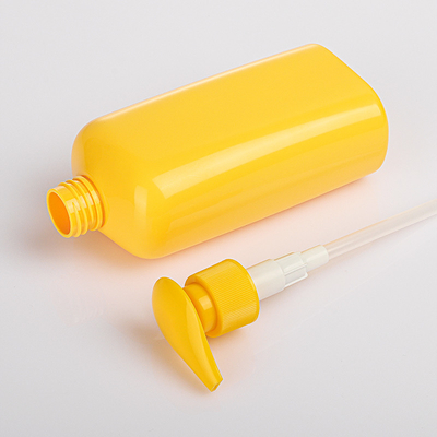 300 ml 500 ml nordic baby yellow custom cleanser essence soft touch body foaming bubble soap bottles