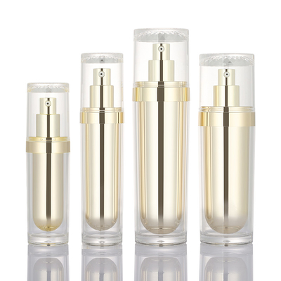 30ml 50ml 100ml 120ml plastic acrylic beauty makeup cosmetic lotion bottle 50g luxury cream containers skincare set