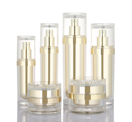30ml 50ml 100ml 120ml plastic acrylic beauty makeup cosmetic lotion bottle 50g luxury cream containers skincare set