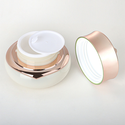 Luxury Gold Unique 50ml Face Cream Jar 100ml 120ml 150ml Toner Lotion Bottle Skincare Suit Packaging