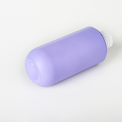 Violet 4 Oz PET Matte Plastic Serum Lotion Fine Mist Spray Bottle 2 Oz Face Cream Cosmetic Jar Set