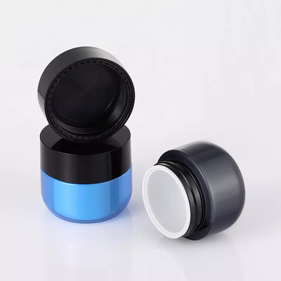 Food Grade Face Cream Powder Jar Body Butter Cosmetic Double Wall Packaging Container