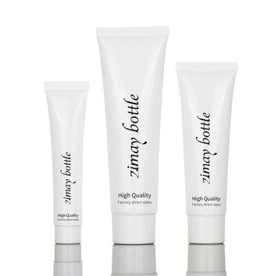 50ml 100ml 200ml PET Empty Frosted Plastic Squeeze Cosmetic Hand Cream Lotion Cleanser Test Packaging Tubes