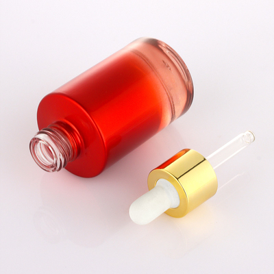 High quaity factory price ombre red mini oil cosmetics perfume liquid dropper bottle