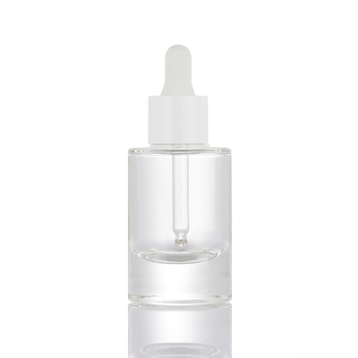 Salon Used Small Essential Oil Bottles Empty 1ml Clear Facial Care Essence dropper bottle