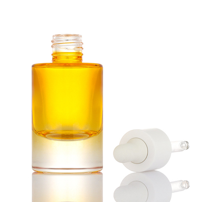 High Quality 30ml Fancy Essential Oil Square Plastic Dropper Bottles For Cosmetic