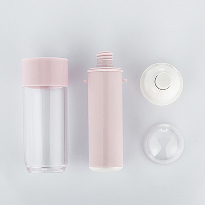 wholesale cosmetic plastic bottle sets jar for skincare face cream lotion bottle