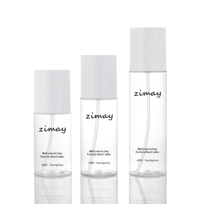 Refillable Clear Airless Pump Bottle Cream Lotion Bottle For Toiletries Liquid