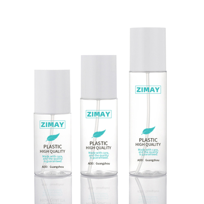 Refillable Clear Airless Pump Bottle Cream Lotion Bottle For Toiletries Liquid