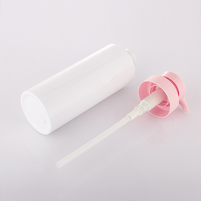 500ml Cosmetic Lotion Bottle PET Plastics White Jelly Matte Custom Private Label