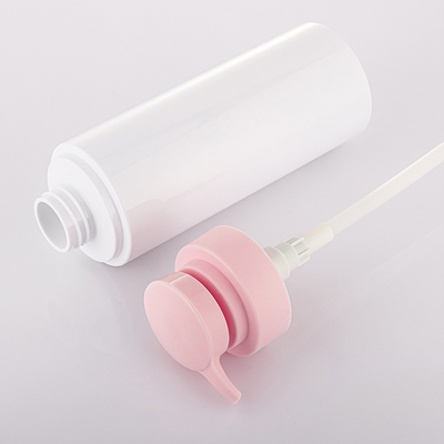 500ml Cosmetic Lotion Bottle PET Plastics White Jelly Matte Custom Private Label