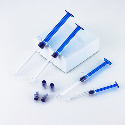Blue Empty Eye Cream Cosmetic Packaging Tube Syringe Skin Care Injection Tube Style