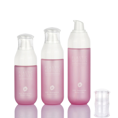 Luxury Pink Skincare Cosmetic Packaging sets Face Cream Lotion Bottles 138ml