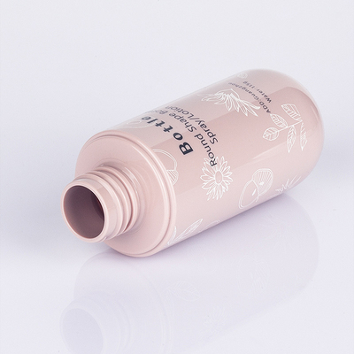 100g Pink Cosmetic Toner Bottle Lotion Plastic Serum Container