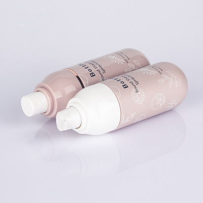 100g Pink Cosmetic Toner Bottle Lotion Plastic Serum Container