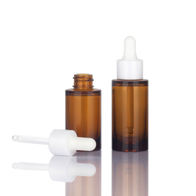 OEM ODM 50ml Cosmetic Dropper Bottle Amber Essential Oil Bottle Packaging