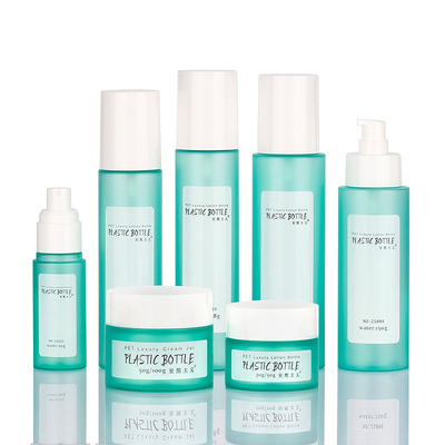 Unique Recyclable Cosmetic Plastic Bottles And Jars 190g Skin Care Packaging