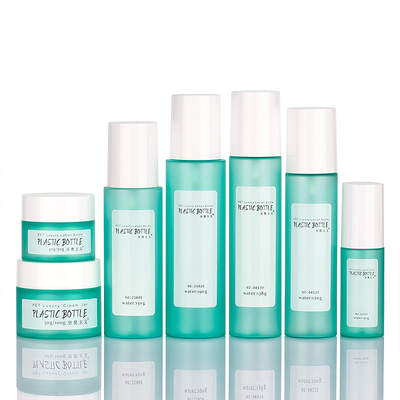 Unique Recyclable Cosmetic Plastic Bottles And Jars 190g Skin Care Packaging