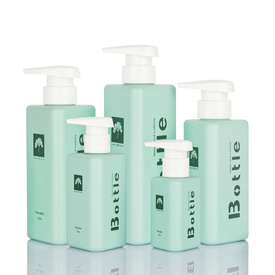 Shampoo Dispenser Colorful Empty Lotion PETG Bottle With Pump