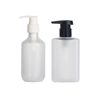 Matte White HDPE Cosmetic Lotion Bottle Plastic 30ml 60ml 100ml Skin Care Packaging