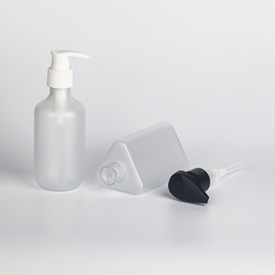 Matte White HDPE Cosmetic Lotion Bottle Plastic 30ml 60ml 100ml Skin Care Packaging