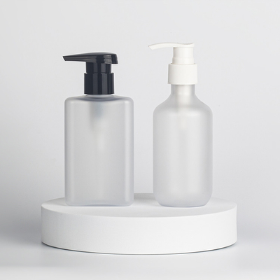 Matte White HDPE Cosmetic Lotion Bottle Plastic 30ml 60ml 100ml Skin Care Packaging