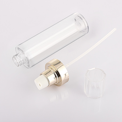 Luxury Cosmetic Skincare Set Packaging Transparent Spray Pump Face Serum Body Lotion 250ml