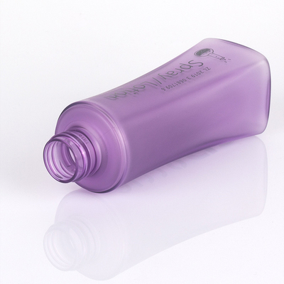 Fashion Purple PET Cosmetic Packaging Bottles 100g Spray Cream Jars