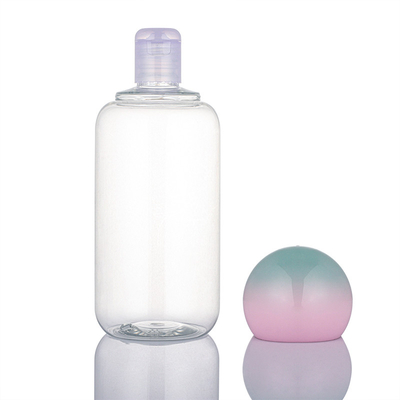 500ml Plastic Shampoo Lotion Bottle With Screw Top Cap Skincare Packaging