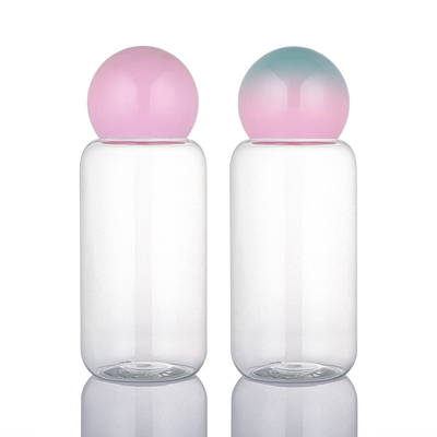 500ml Plastic Shampoo Lotion Bottle With Screw Top Cap Skincare Packaging