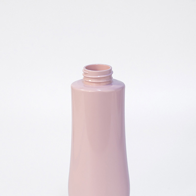 Luxury 300ml 500ml 700ml PET White Pink Unit Popular Customize Logo Gold Pump Plastic Shampoo Bottle