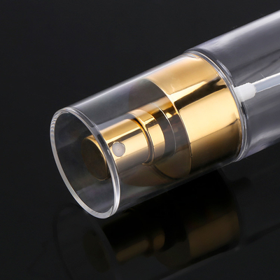 Alcohol Transparent Plastic Spray Bottle Cylinder 40mm Diameter