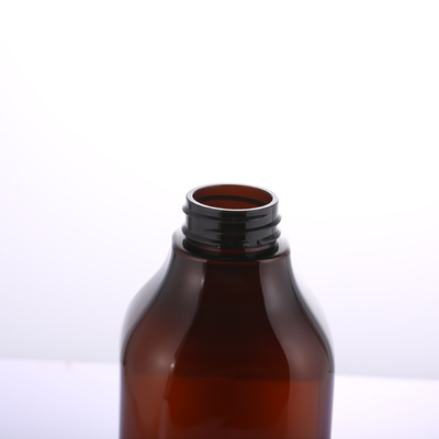 Luxury Amber 200ml 300ml 350ml 400ml 1000ml Boston Body Lotion Cosmetic Unique Fancy Shampoo Bottle Gold Top