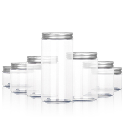 8oz Small Containers With Lids For Cosmetics PET Material Airtight