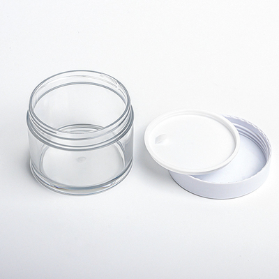 100ml Cream Packaging Jar 71mm Diameter Screen Printing With Easy Open Cap