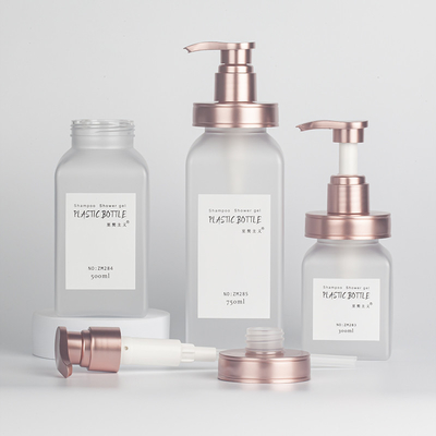 Bpa Free 200ml Empty Plastic Bottles , 62mm Pump Cosmetic Airless Lotion Bottles