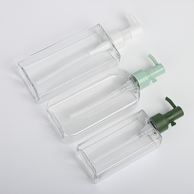 250ml transparent essential oil cleaner empty toner soap serum skincare lotion plastic bottle