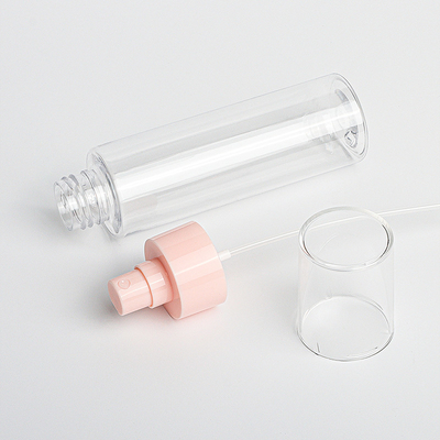 Pink Pet Spray Bottle 100ml 200ml With 24mm Mouth 48mm Diameter Elegant