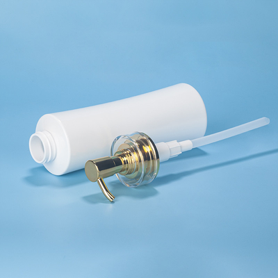 350ml 400ml 500ml OEM round shape plastic salon shampoo airless body pump packaging plastic bottles