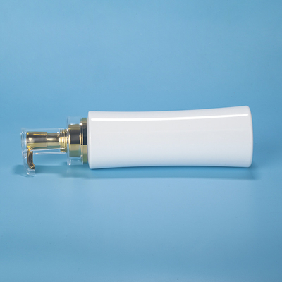 350ml 400ml 500ml OEM round shape plastic salon shampoo airless body pump packaging plastic bottles