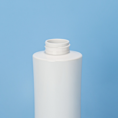 350ml 400ml 500ml OEM round shape plastic salon shampoo airless body pump packaging plastic bottles