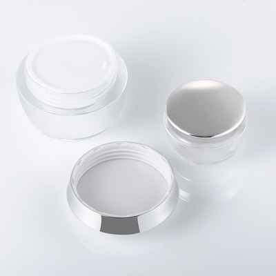 62mm Transparent Plastic Spray Bottle 50g Capacity For Eye Cream